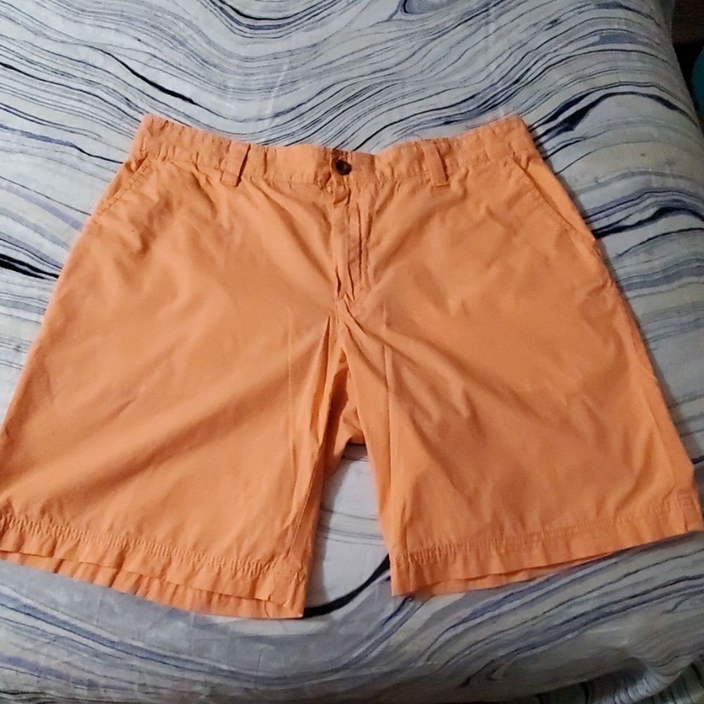 36 orange Izod saltwater shorts